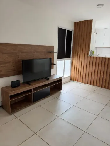 Alugo 2/4 semi mobiliado (predio novo)
