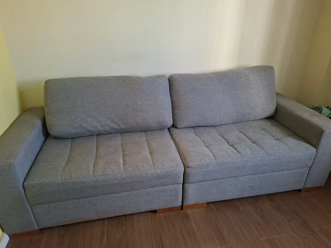 Sofá de linho