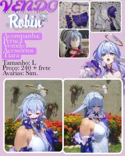 Cosplay da Robin, Honkai Starrail (Completo)