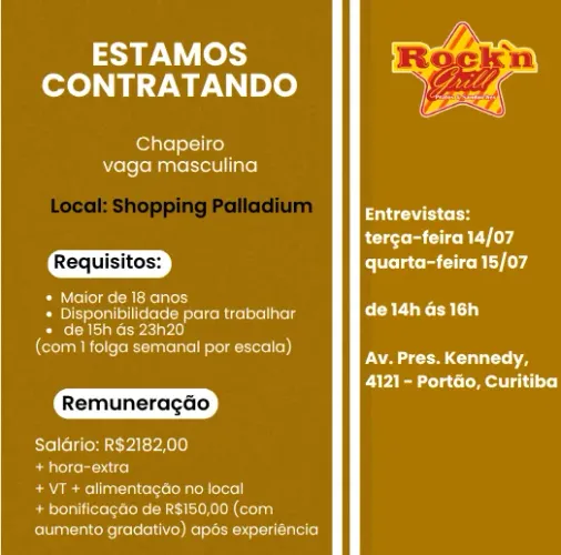 Vagas Shopping Palladium