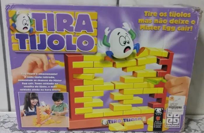 Jogo Tira Tijolo Grow anos 2000