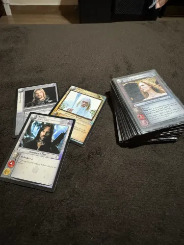 44 Cartas The Lord of The Rings Trading Card Game