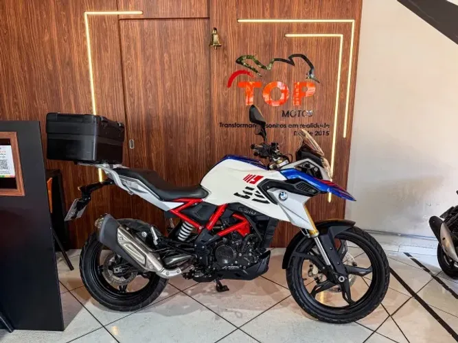 BMW G 310 GS 2024 | Apenas 18 mil KM | Top Case Vario Original de Brinde.