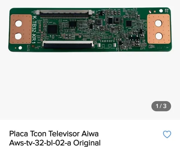 PLACA DE SINAL T-COM AIWA AWS-TV-32-BL-02- ORIGINAL A