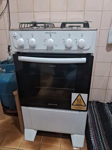 Fogão 4 bocas Atlas Mônaco plus - excelente estado