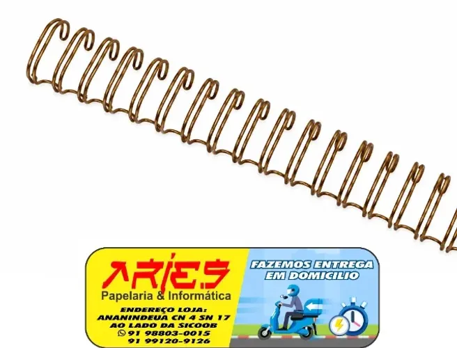 WIRE-O 3X1 A4 BRONZE 1/4 PARA 25 FLS MARPAX WR6325
