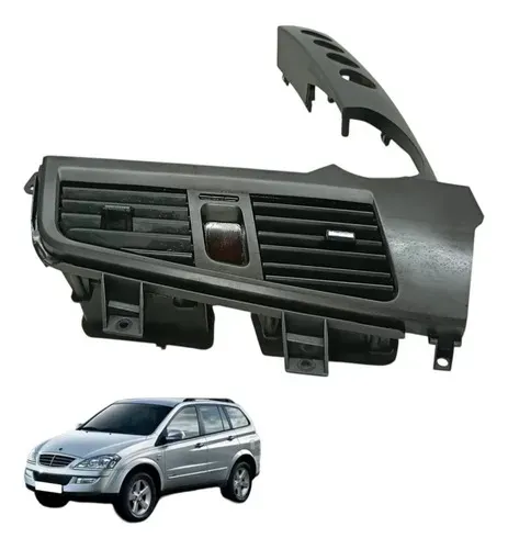 Moldura Console Difusor Ar Central Ssangyong Kyron 2010 2012