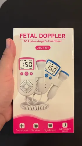 PARA AS GRAVIDINHAS MONITOR FETAL DOPPLER PORTÁTIL 