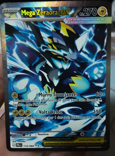 Mega zeraora EX Escuridão Absoluta
