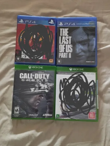 Jogos ps4 e Xbox one