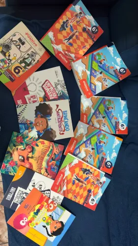 Livros didáticos Sistema Positivo- 6º ano