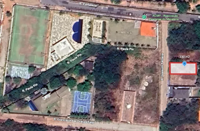 Terreno na Precabura em frente à Ass. Cearence Do Ministério Publico- 500m da CE-010