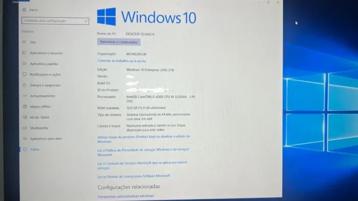 CPU DELL i5 3.2ghz 16gb ram