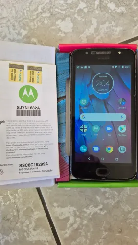 Motorola g5s com caixa