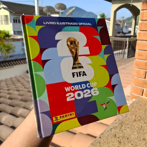 Álbum Capa Dura Copa do Mundo 2026 - Panini (LACRADO)