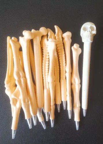 Canetas ossos caveira
