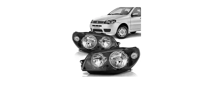 Farol Principal Fiat Pálio G3 até 2014 Foco Duplo Original Arteb Novo