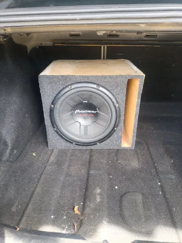 Caixa de 12 Pioneer de 400w bobina simples 