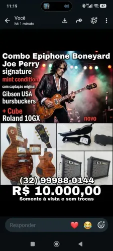 Guitarra Boneyard + Cubo Roland