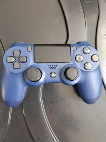 Controle azul edição especial de ps4 original