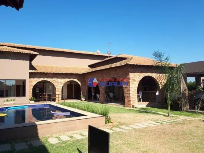 Rancho com 4 dormitórios à venda, 331 m² por R$ 1.480.000,00 - Condomínio Terra da Barra -