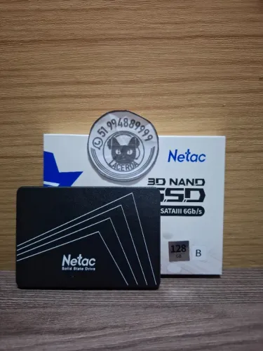 SSD SATA 120gb e 128gb Netac e Somnambulist [NOVOS]
