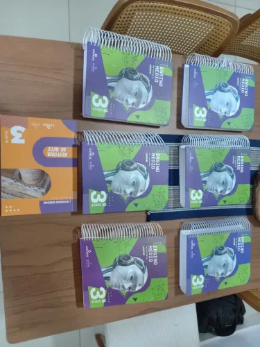 Apostilas, 3° ano Ensino Médio, Colégio Master 