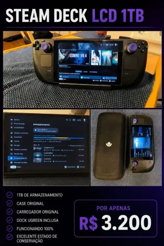STEAM DECK LCD 1TB