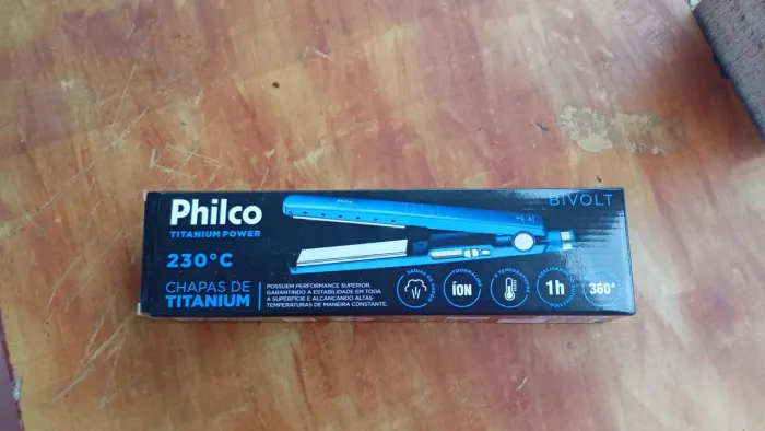Vendo uma chapinha Philco nova nova com nota fiscal menos de um mês que foi comprada 