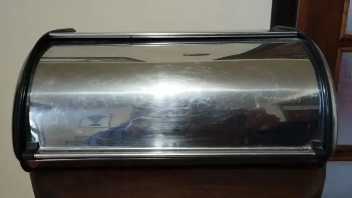Vende-se Porta Pão de aço inoxidável