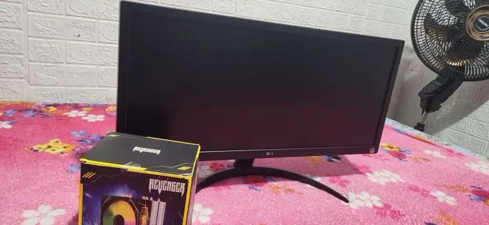 Monitor + Air cooler RGB