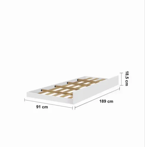 Cama Auxiliar Solteiro