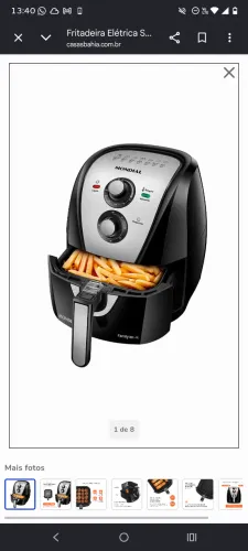 Air fryer Mondial 4 litros 