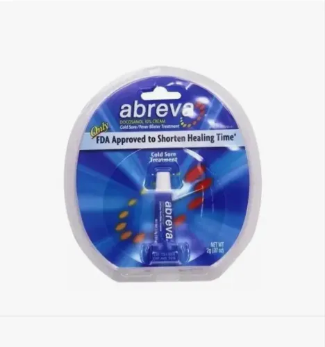 Abreva - Docosanol 10% - Trata Herpes / Bolhas - Tubo 2 Gr