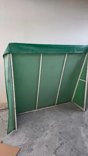 toldo 1.60 de largura verde cobertura fachada cobrir nao molha cobertura
