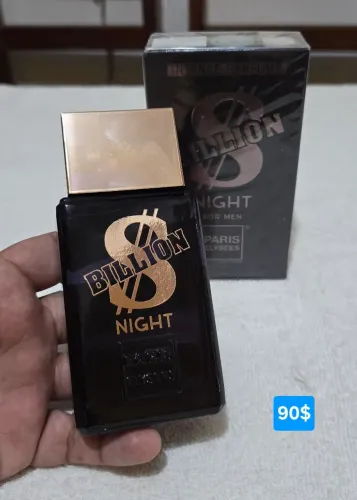Perfume Billion Night 100ml original 
