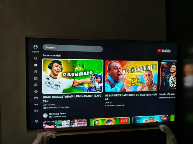 Troco tv 43 polegadas LG 