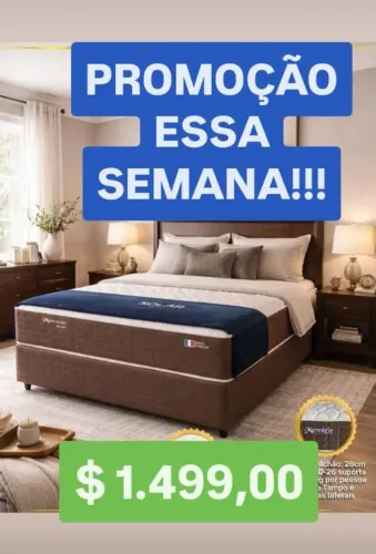 Cama Casal Mola Ensacada PROMOÇÃO!!! Entrega Palmas e Taquaralto