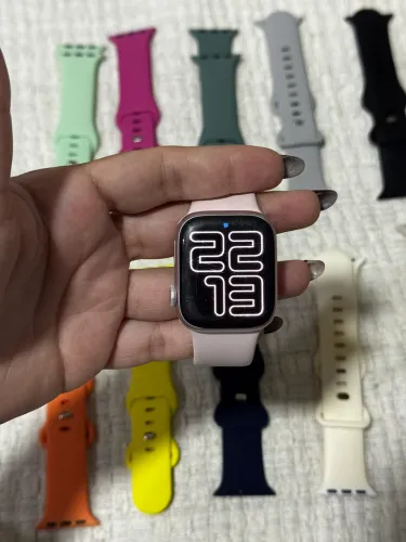  Apple Watch Series 9 GPS + Cellular - Caixa rosa de alumínio - 41 mm