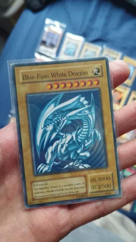 YUGIOH OCG BLUE EYES WHITE DRAGON KA INGLES DRAGAO BRANCO DE OLHOS AZUIS