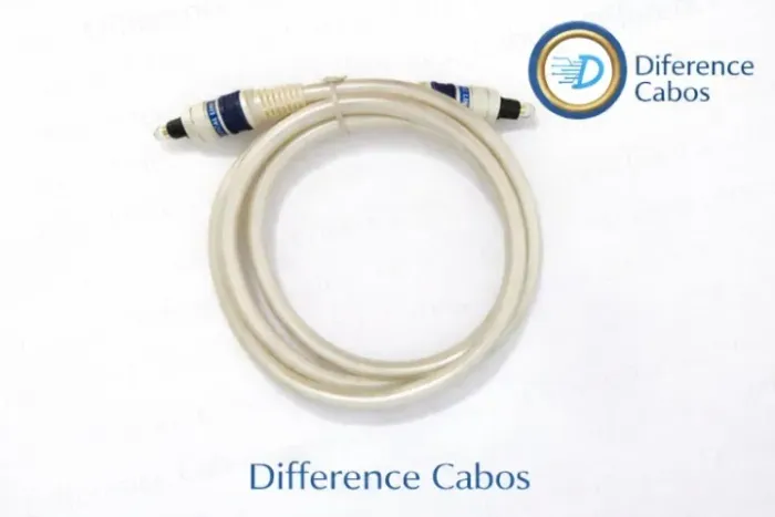 Cabo óptico digital de áudio tipo conector s/pdif óptico