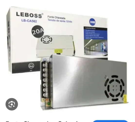 Fonte chaveada colmeia de 12V 20 Amp