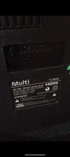 Televisão Multilaser 43 polegadas