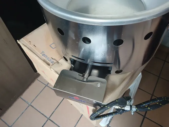 Tacho fritador à gás