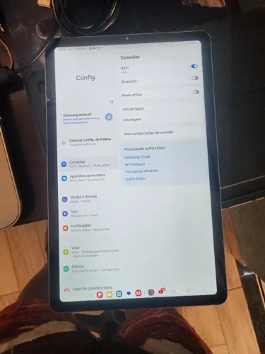 Tablet Samssung S6 lite 64gb bem novo.