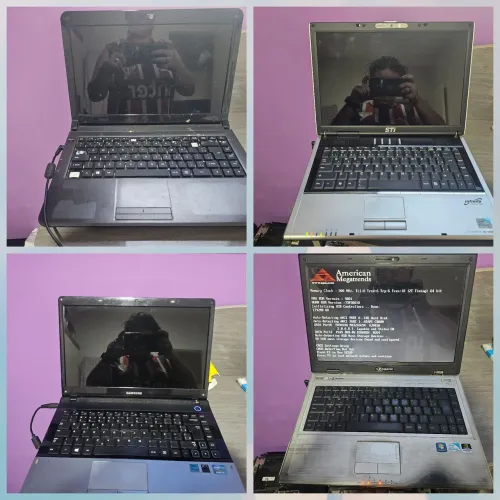 Lote de Notebooks Usados (Samsung, STI, H-Buster, Positivo)