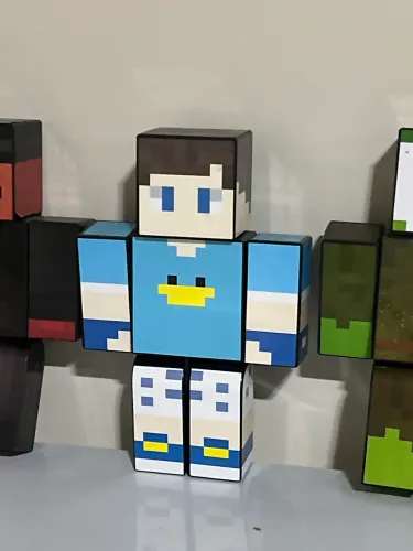 MINECRAFT bonecos articulados