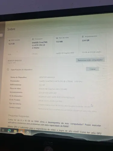 VENDO PC GAMER ROZOAVEL 