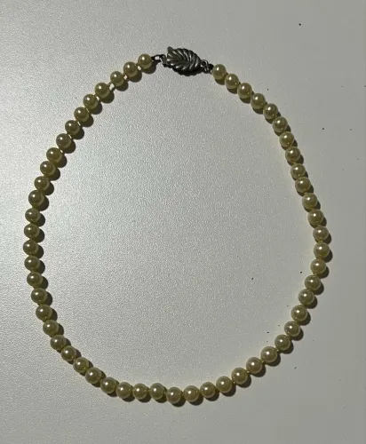 Colar pérola bijuteria