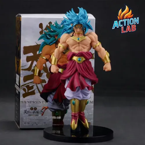 Action Figure Broly Super Saiyajin Dragon Ball Z / Super - 20 cm - Colecionável - Estátua